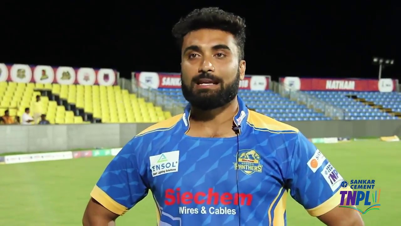 "I just wanted to give a strong comeback", says Abhishek Tanwar after the Qualifier two | TNPL 2018
