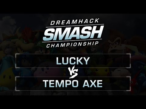 Smash Bros - Lucky (Fox) Vs. Tempo | Axe (Pikachu) SSBM Losers Top 8