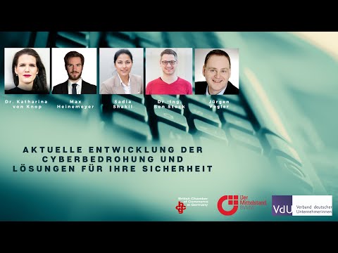 Webkonferenz: Aktuelle Entwicklung der Cyberbedrohung und Lösungen für Ihre Sicherheit