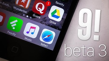 iOS 9 Beta 3 on iPod Touch 5G