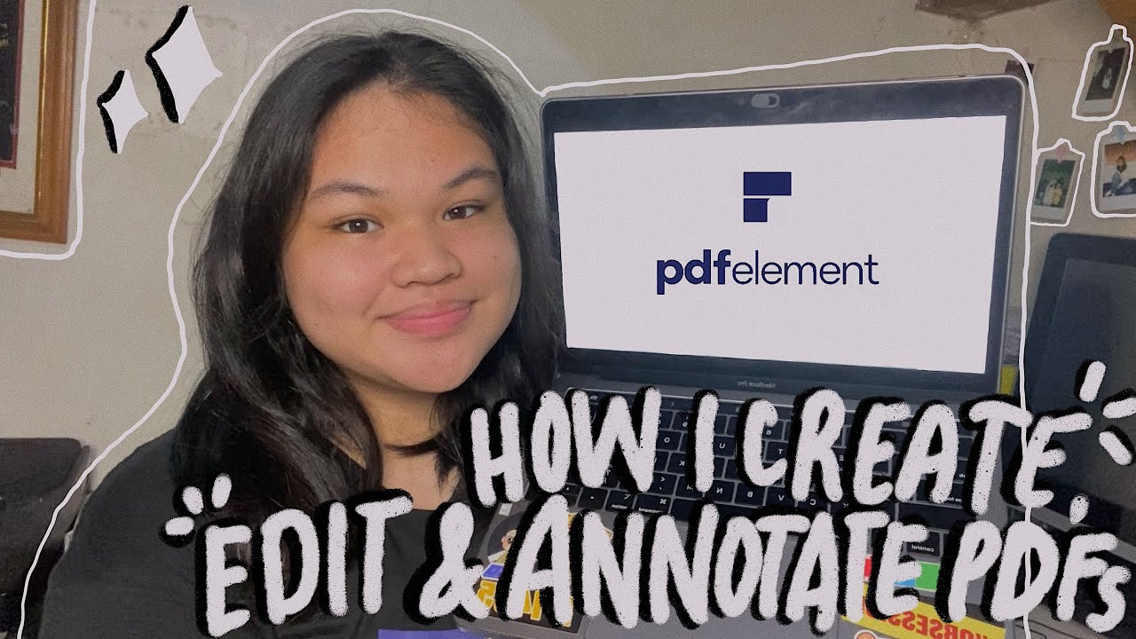 how i create, edit and annotate pdf files 📚 ft. wondershare PDFelement ...