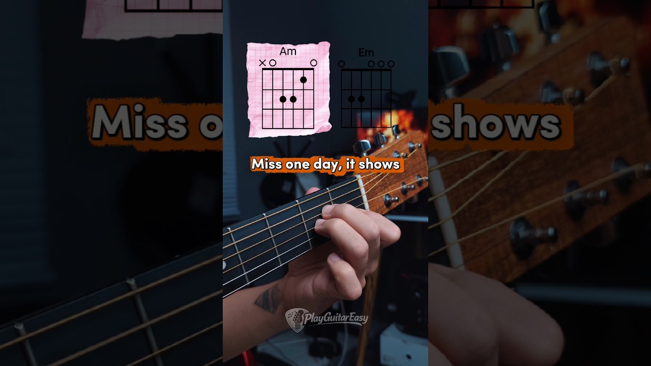 Daily practice compounds fast. Don’t skip today 🎸 