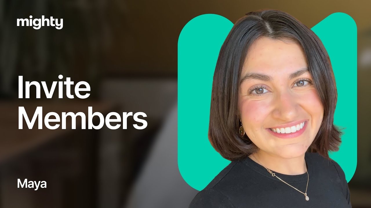 How to Invite Members to Your Mighty Network