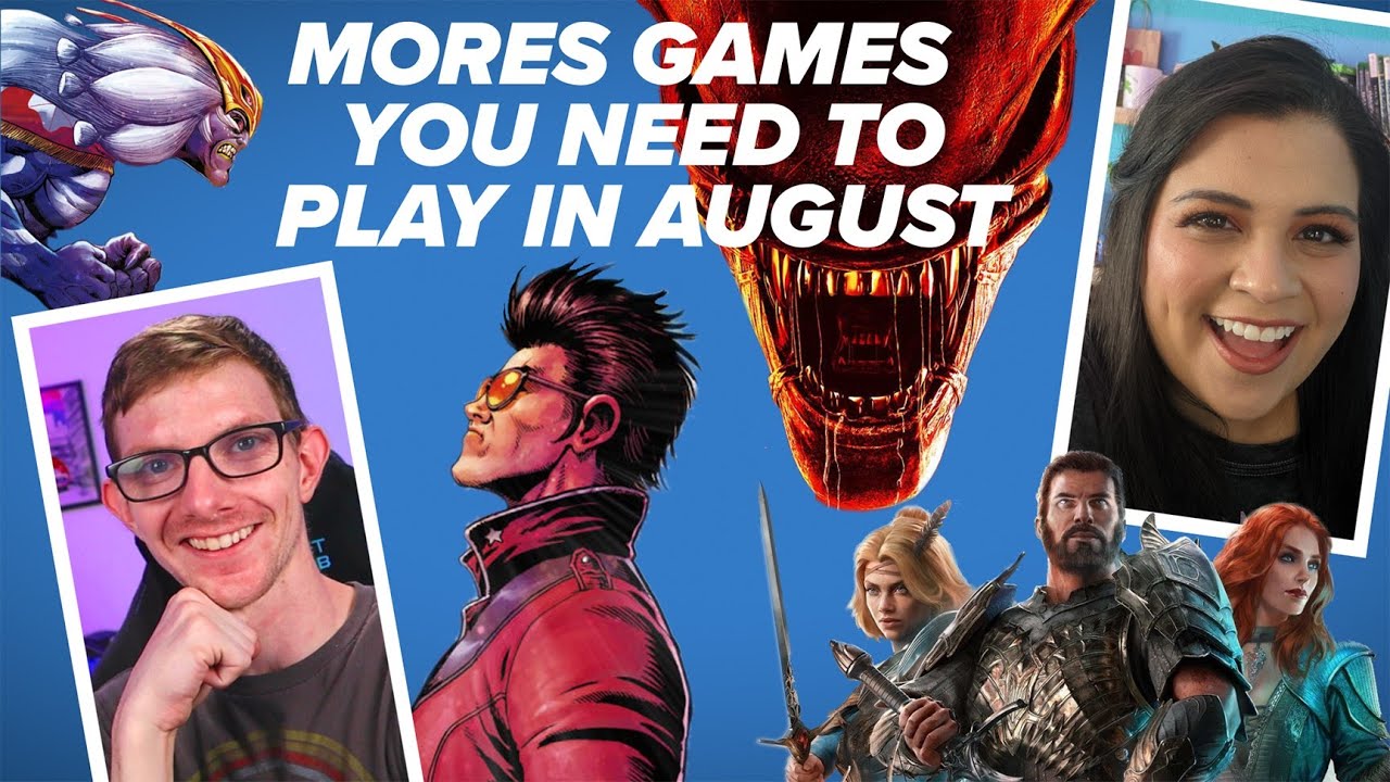 Video games releasing at the end of August