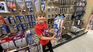 Estes Rocket Shopping, Arby's, & RC Day With Clark