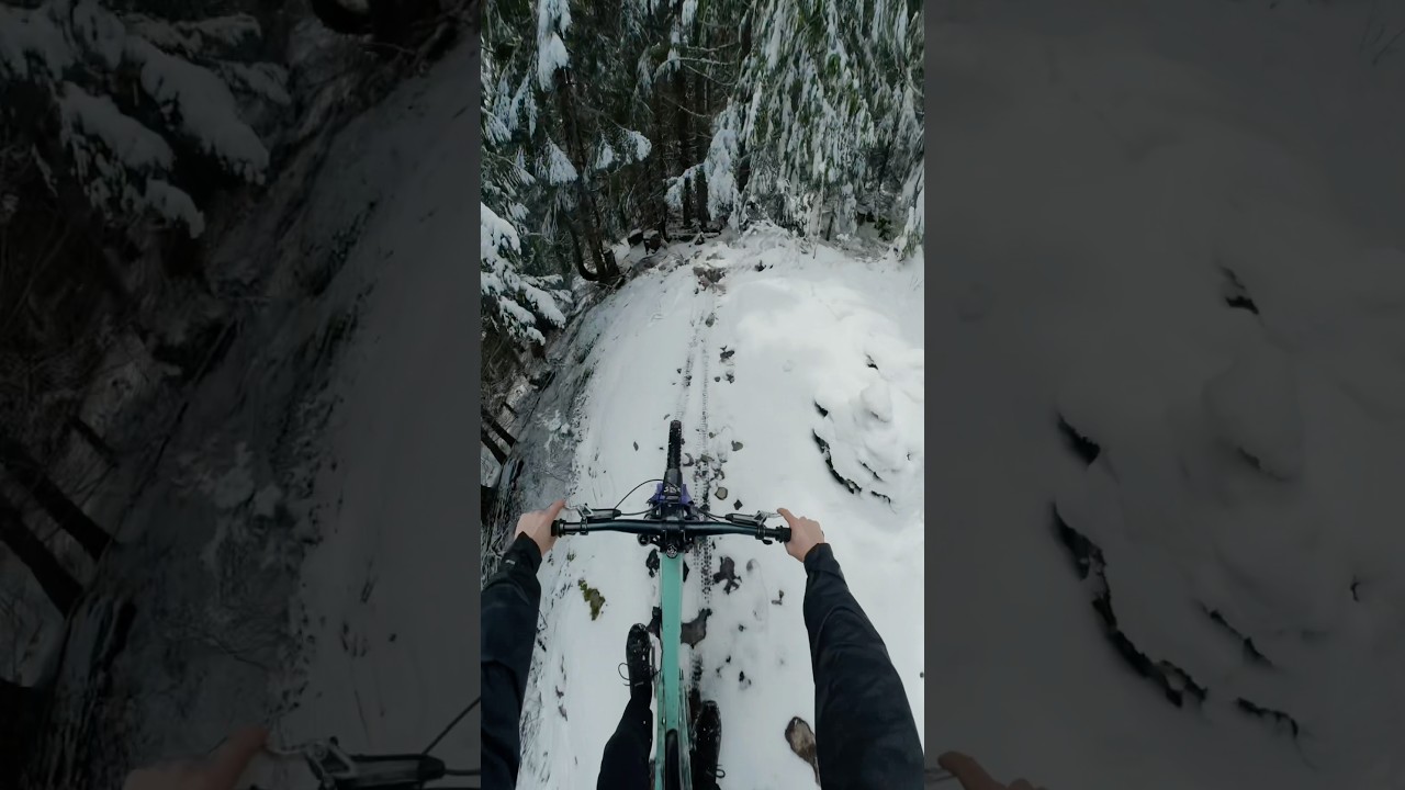 A double black diamond trail but make it harder. #whistler #rideordie #downhillmtb #britishcolumbia