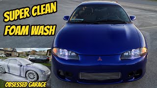 How I Detailed my 1997 Mitsubishi Eclipse for the First time!!!