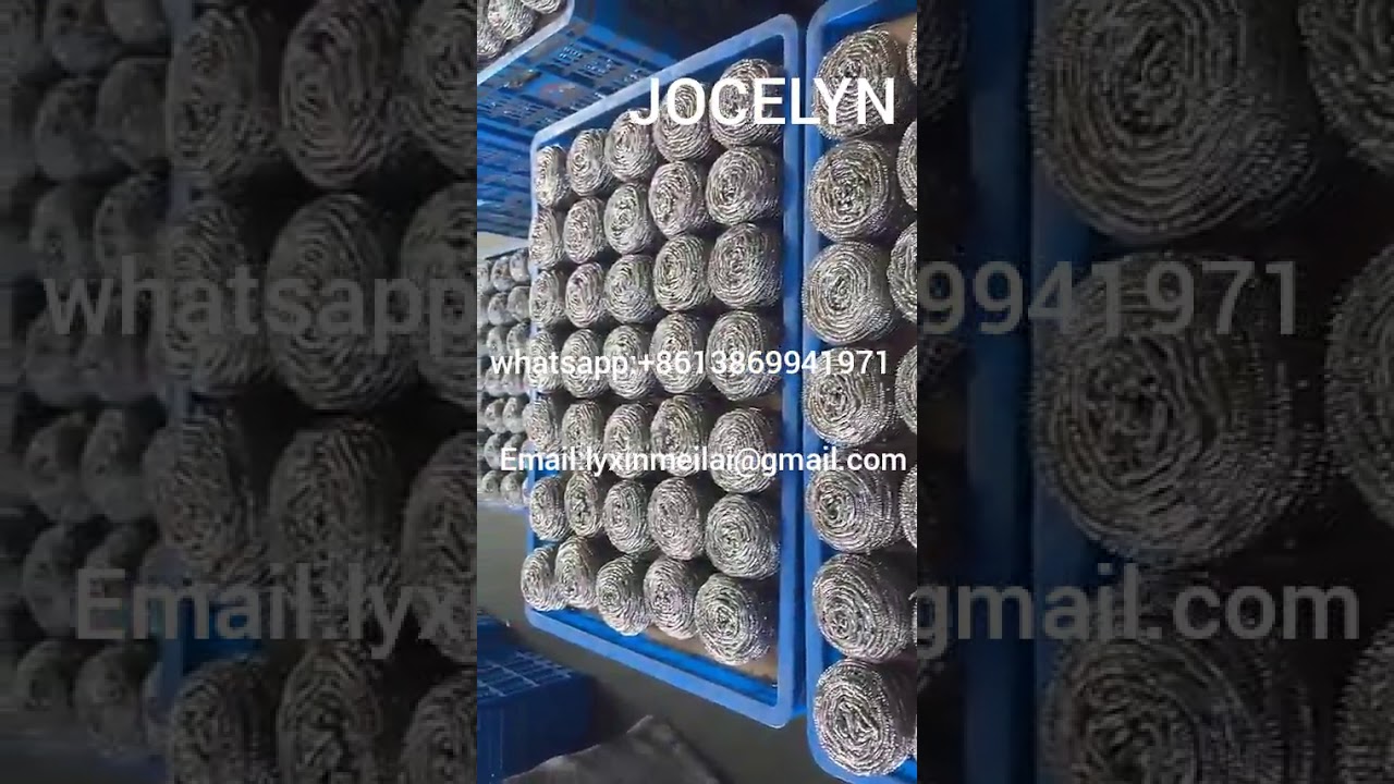 Stainless steel scourer/galvanize mesh scourer/scourer sponge/hyscourer.com