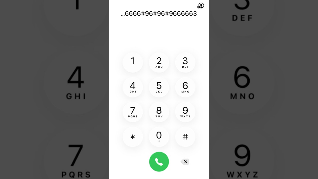 Bad Bunny - DtMF (on iPhone keypad)