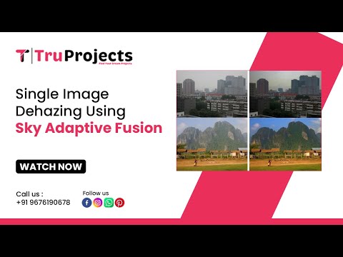 Single Image Dehazing Using Sky Adaptive Fusion