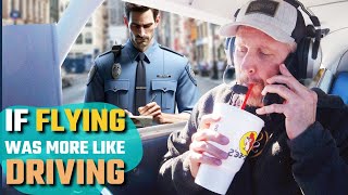 If FLYING was more like DRIVING - Pilots behaving like Drivers