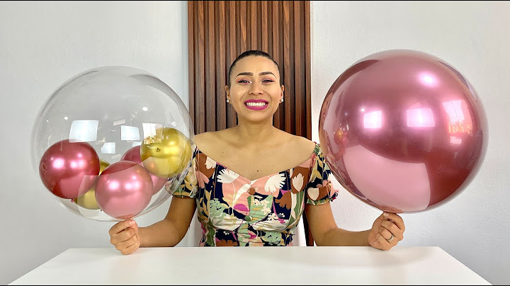 Como meter globos dentro de globo burbuja - 🎈 DIY Deco Bubble Balloon 🎈