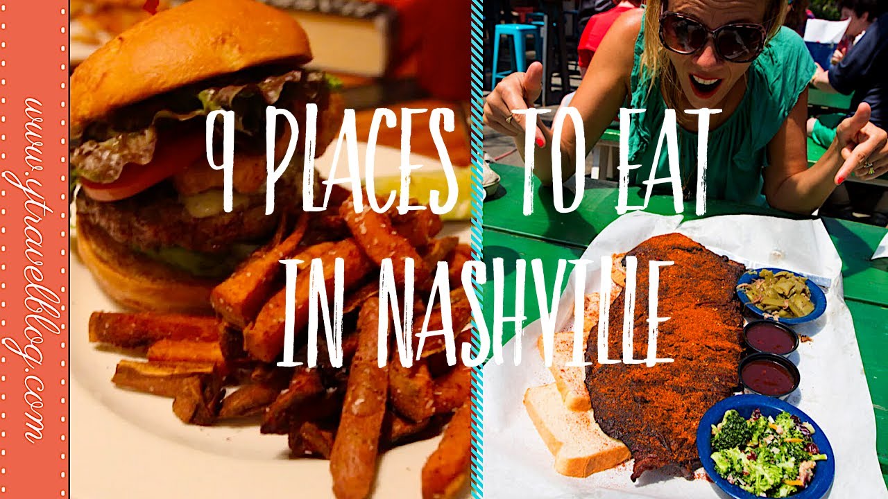 9 PLACES TO EAT in Nashville Tennessee with kids - YouTube