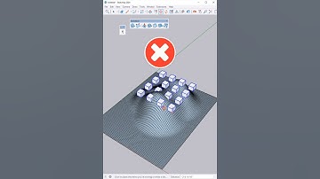 Quick Drop Object to Surface in SketchUp with DropGC! | DropGC Plugin Tutorial