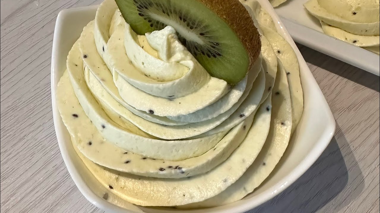 Crema cu kiwi perfecta pentru torturi si prajituri 👌🍰