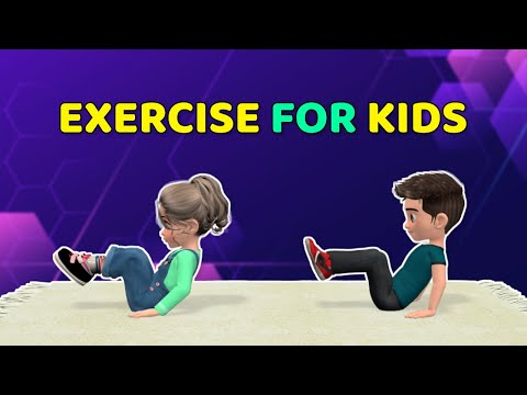 FULL BODY FITNESS EXERCISE FOR KIDS – 30 MIN WORKOUT CHALLENGE