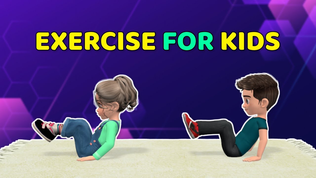 ⁣FULL BODY FITNESS EXERCISE FOR KIDS – 30 MIN WORKOUT CHALLENGE