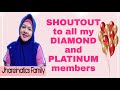 SHOUTOUT | DIAMOND AND PLATINUM MEMBERS