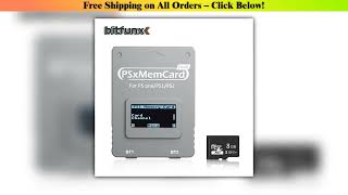 Bitfunx PSxMemCard Gen2 Store Game Saves for PS1 and PS2 Games for PlayStation1 PS one Playstation2