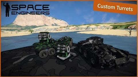 Custom Turret Designs - Space Engineers