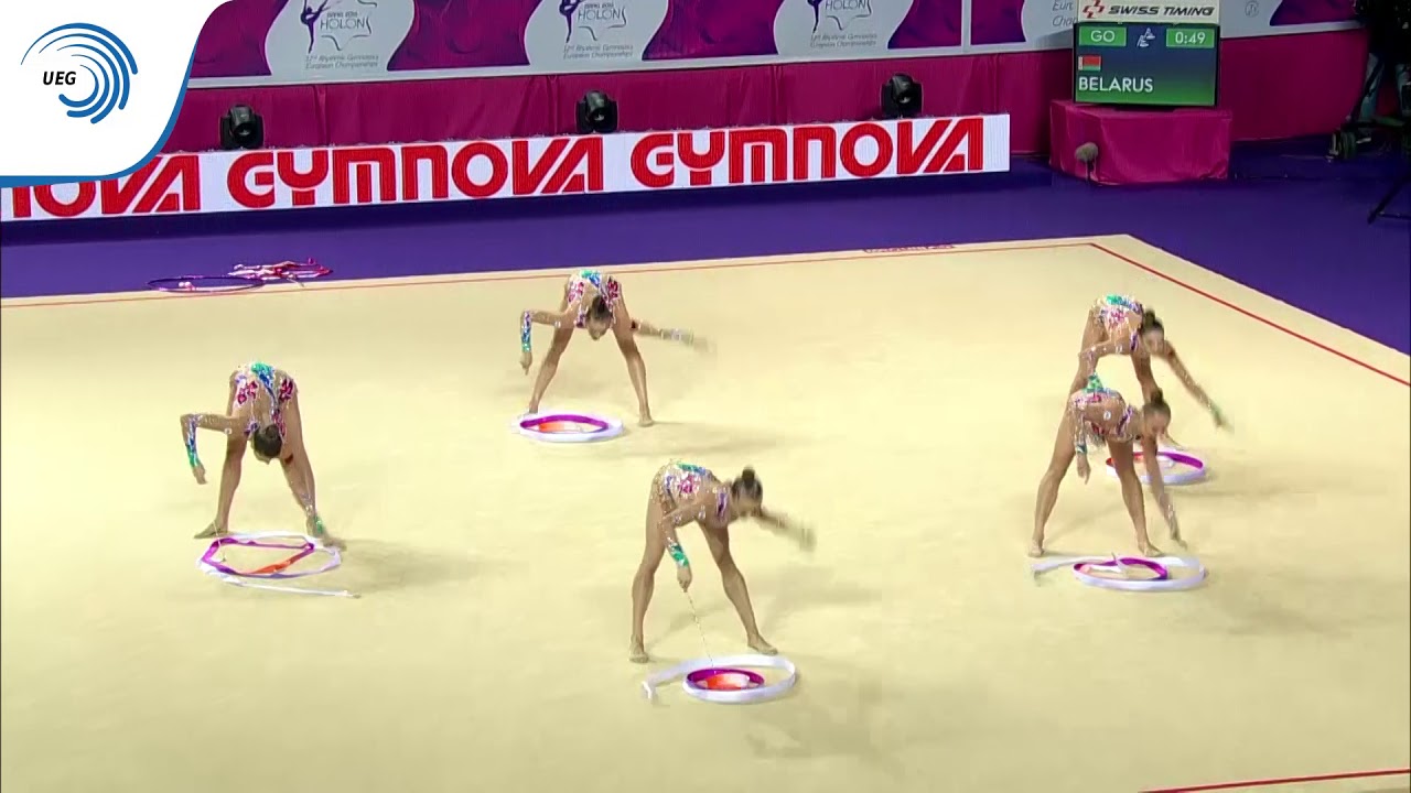 Belarus - 2016 Rhythmic European Champions, 5 ribbons