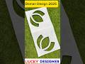 Bukram Daman Corner Design Cutting|Daman Pattren Cutting And Stitching#youtubeshorts #damandesign