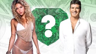 WHO’S RICHER? - Shakira or Simon Cowell? - Net Worth Revealed!