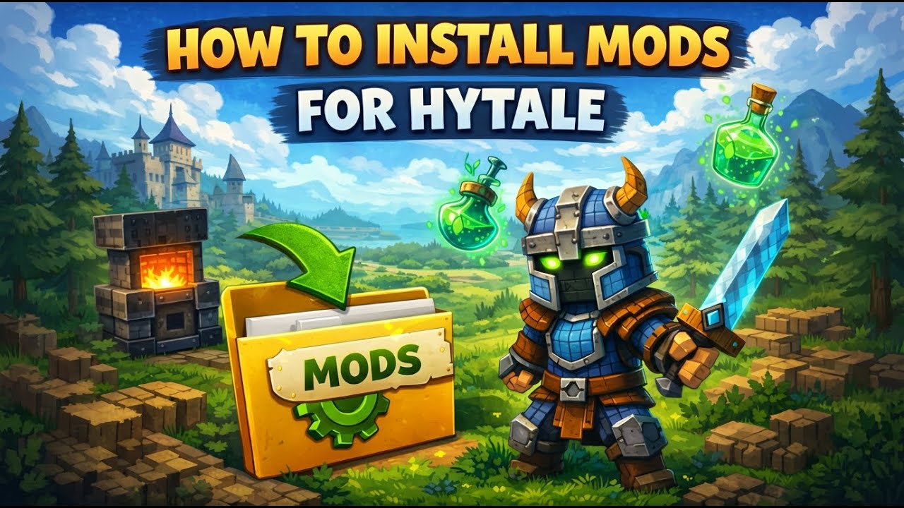 How to install Mods for Hytale in 2 min.