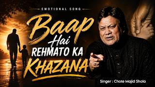 Baap Hai Rehmato Ka Khazana | Chote Majid Shola | Official Emotional Song 2026 - #baap song