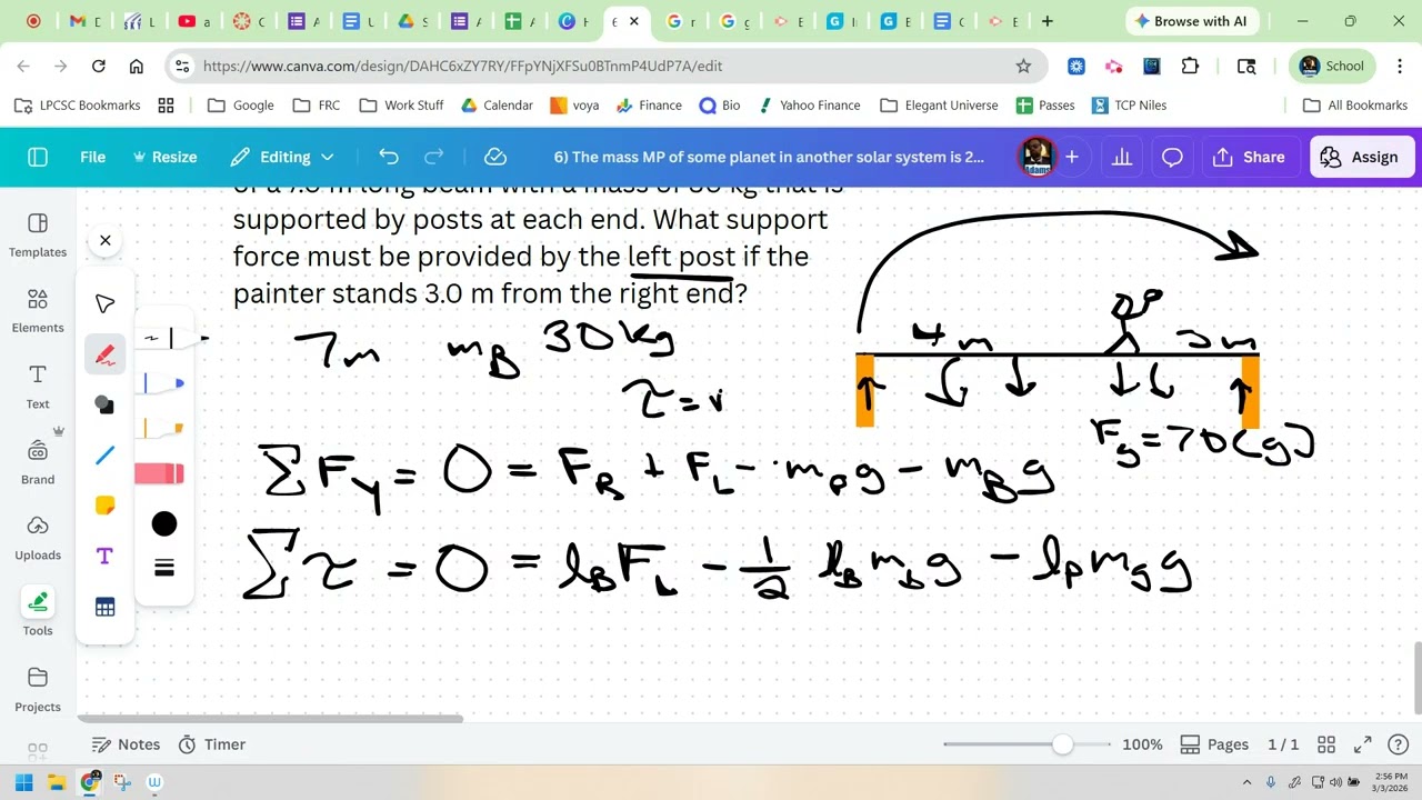 AP Physics 1 Unit 5 Torque and Rotational Dynamics Problem 10