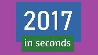2017 in seconds - a second of film every day for a year @JenniferJain