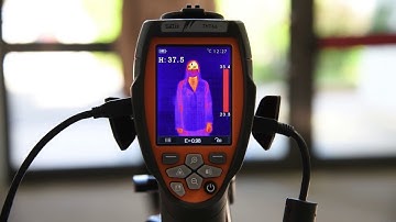 FEVER TEMPERATURE SCREENING using an HT Instruments infrared camera