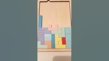 Play Tetris Game- wooden Tetris #shorts #funny #gaming