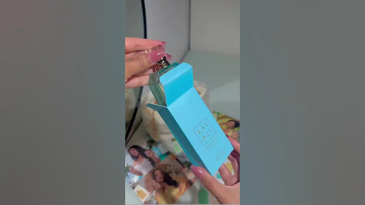 this brand  new !KAYALI! perfume #asmr #makeup #perfume