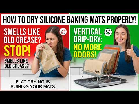 How To Dry Silicone Baking Mats