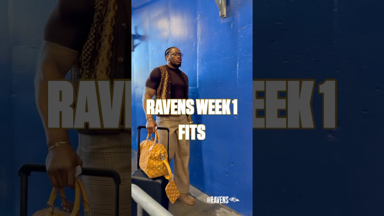 Dressed to impress for Week 1. 