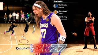 I MADE THE FEMALE LUKA DONCIC BUILD IN NBA 2K27...