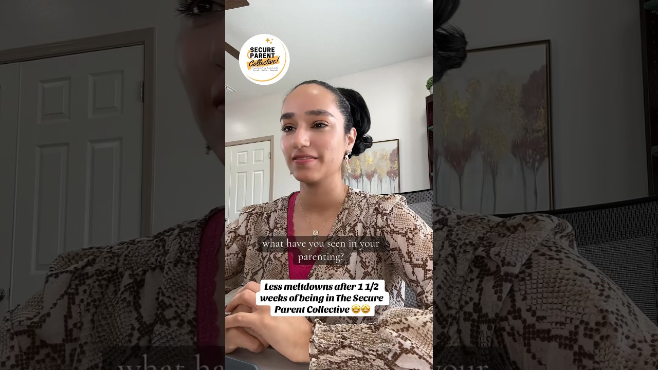 Less meltdown after 1 1/2 Weeks! Review Secure Parent Collective