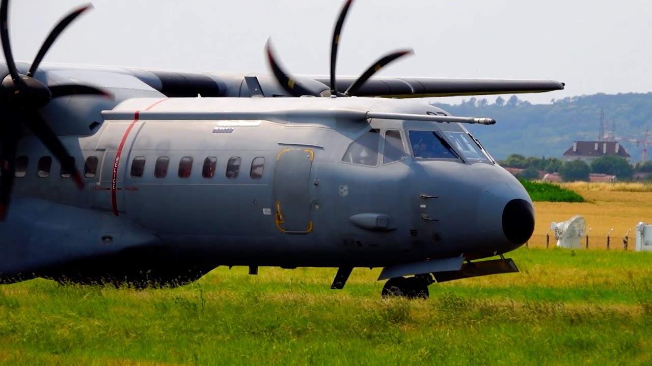 Aviation Takeoff of a CASA C-295M from the Spanish Air Force