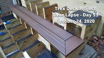Trex Deck Project Time Lapse Day 53