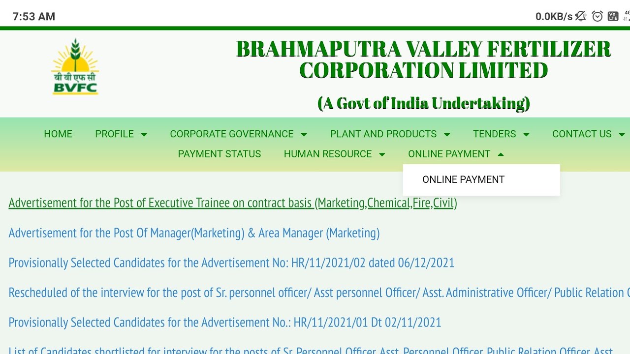 BVFCL AE 2022 | Brahmaputra Valley Fertilizer Assistant Engineer 2022 | BVFCL | 