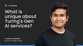 Why do customers choose Turing's Gen AI services?