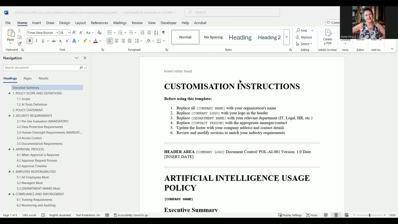 Why every Australian business must have an ai policy