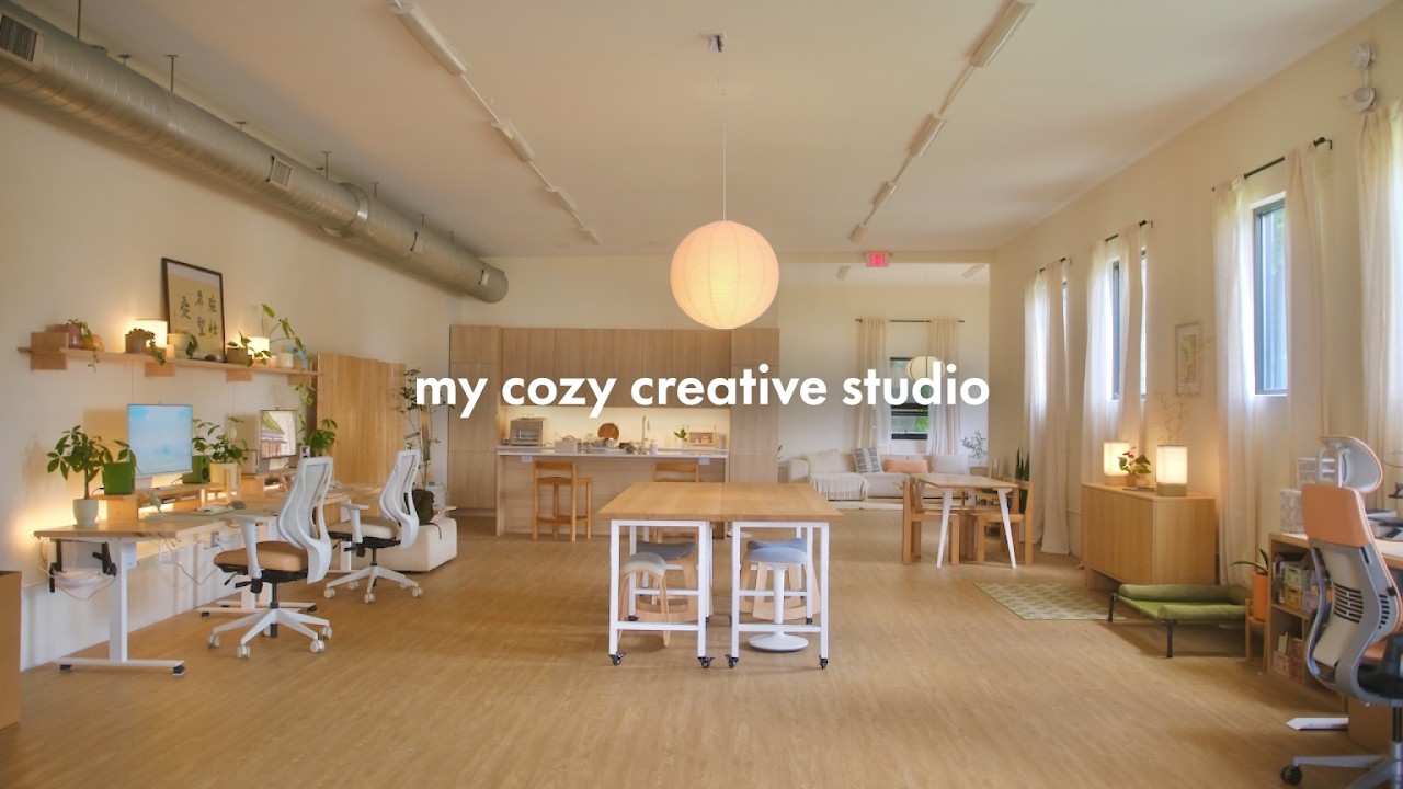 the studio i built while grieving 🌿 a tour, some philosophies & what's ...