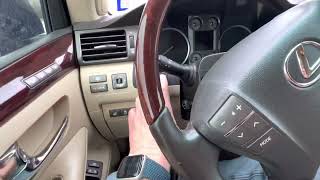 How to reset the oil maintenance required light on a Lexus LX 570 (quick video!)￼