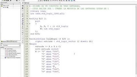 VHDL Parte2 - Descripción Tabla Verdad