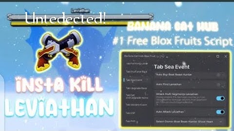 [Instant Kill Leviathan] Blox Fruits Script OP Dual Flintlock - Ultimate Gun BananaCat Hub