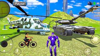 Iron Suit Hero Ninja Gangster Crime Vegas City - Android Gameplay #4 screenshot 4