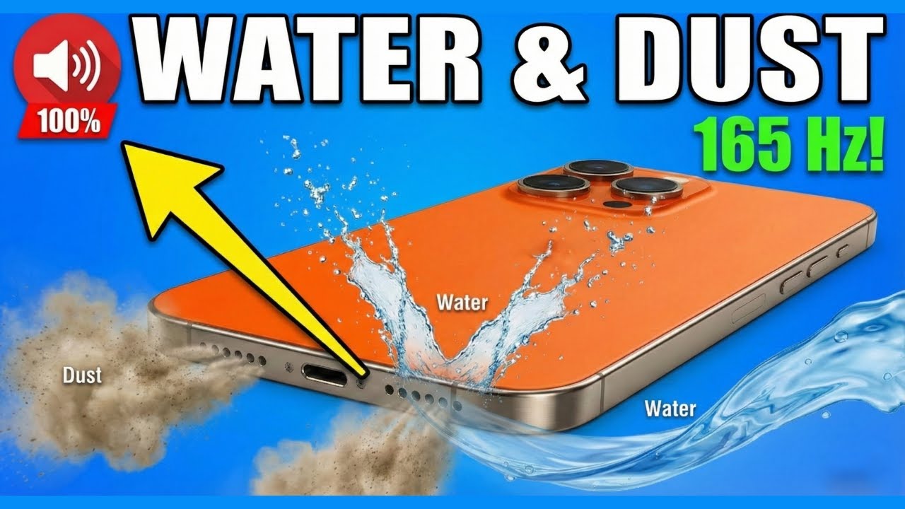 Sound To Remove Water From iPhone Speaker / 10min Water Eject Sound