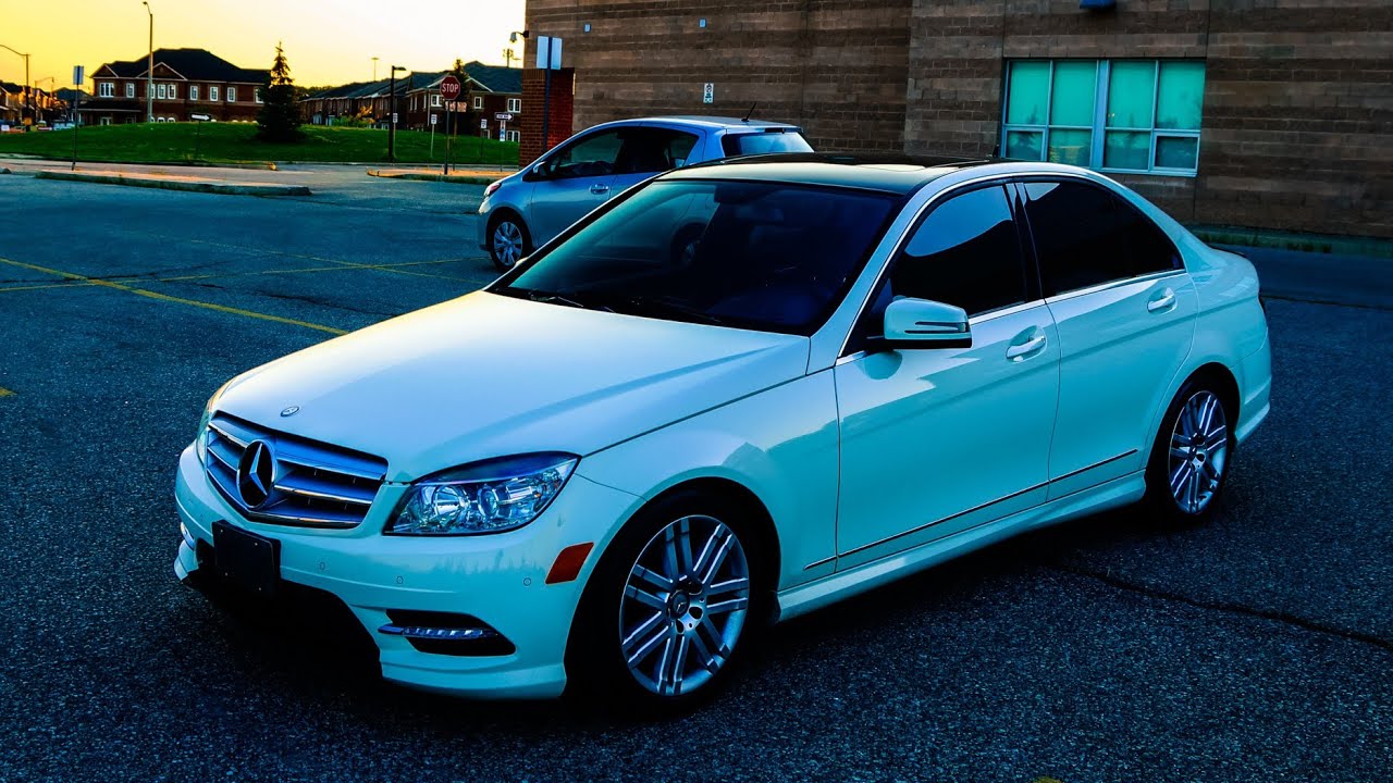 2013 Mercedes Benz C300 W204 Led headlights change YouTube